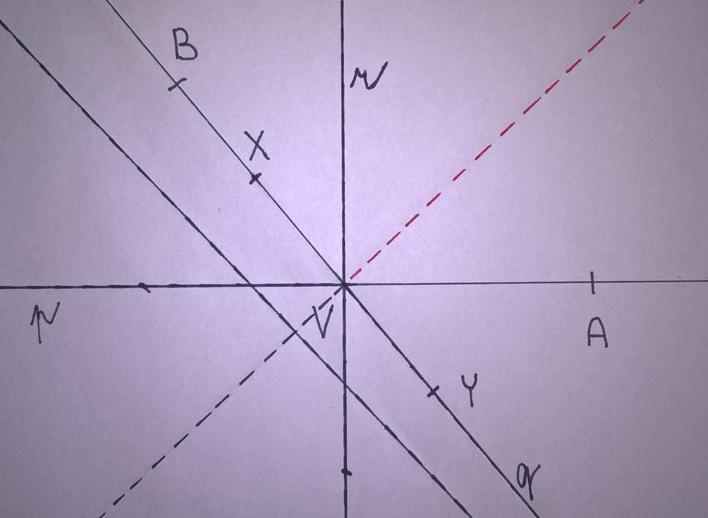 Trojúhelník X V V je tedy rovnoramenný a platí V X V = V V X = AV P. Proto mù¾eme vyjádøit X V V = π 2 AV P.