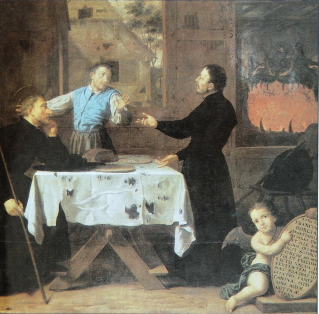 Realismus v barokní malbě Jan Jiří Heinsch, Sv. František Borgiáš, 80. léta 17.
