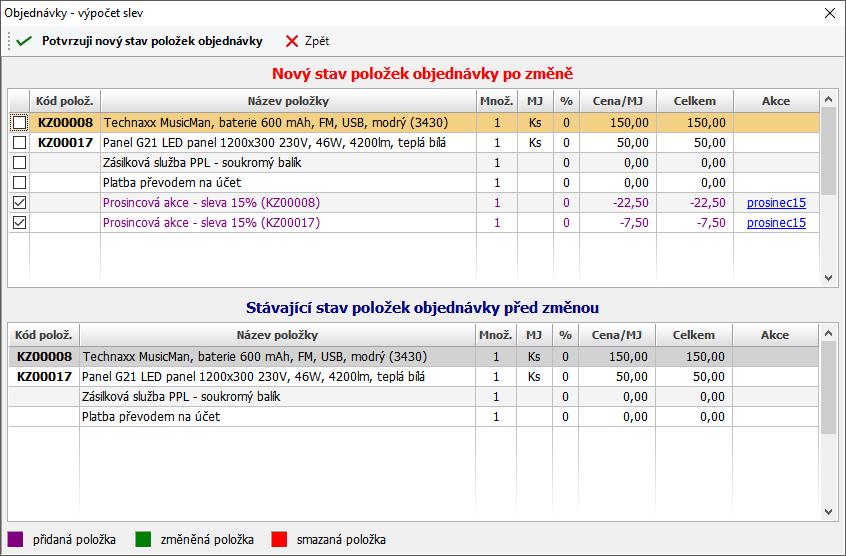 Tisk voucherů Vygenerované vouchery lze vytisknout na arch papíru, na samolepící