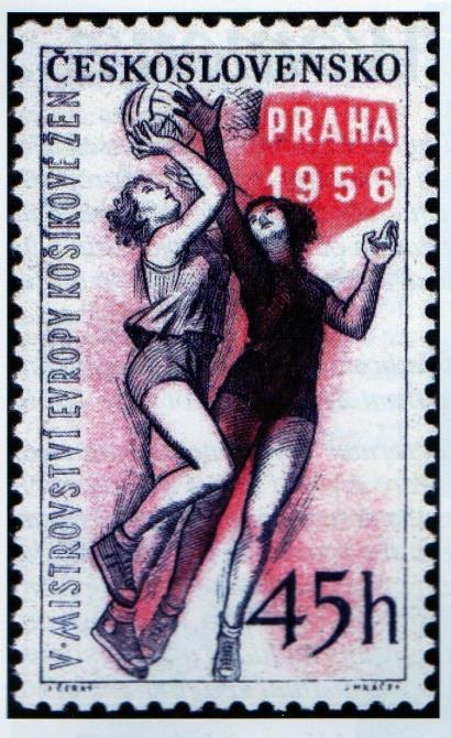1956 5. ME v basketbalu žen, Praha (Československo) 5.