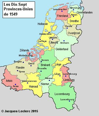 Nizozemská revoluce (1555 1609) / Osmdesátiletá válka (1568 1648) ozbrojený konflikt mezi Nizozemím a Španělskem, ve kterém získalo Nizozemí nezávislost Španělské Nizozemí (od r. 1555) = do r.