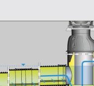 6 4 5 5 4 6 Legenda SediPipe XL: Dno přítoku H dna přítoku 1,37 m max.