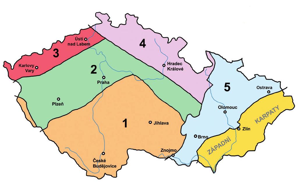 GEOLOGICKÁ MAPA ČESKA Geologický vývoj našeho území Při pohledu na geologickou mapu, do které jsou dokresleny největší zlomy procházející naším územím, můžeme získat dojem, že naše území je rozděleno