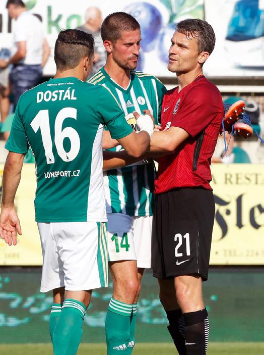 Bohemians Martinem Haškem (3), ani oni však nedokázali bojovné klokany přehrávat.