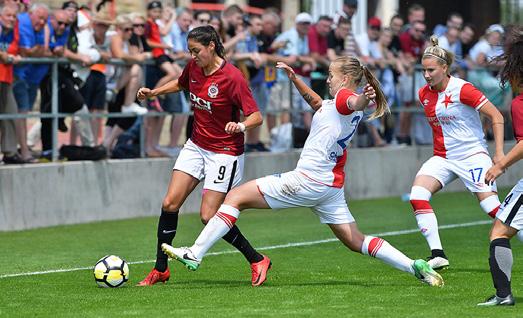 SPARŤANKY SE V DERBY RADOVALY Z GÓLŮ TŘIKRÁT,