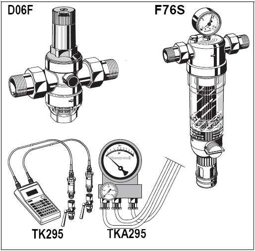 11./ Náhradné diely 11./ Príslušenstvo D06F Redukčný ventil 1. Vložka ventilu kompletná ½ 1 0903733 1 ¼ 2 0903745 2.