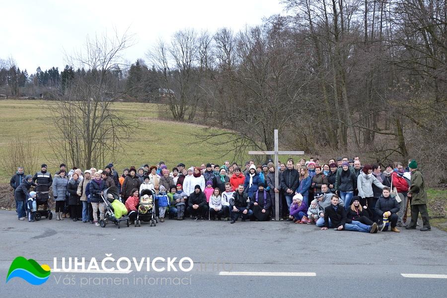 Putovní křížová cesta mládeže z děkanátu V sobotu 20