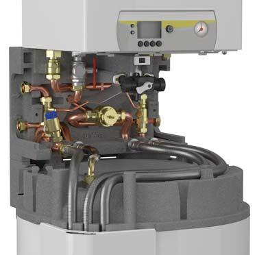 32 mm C D E F G H Propojovací sada Uzavírací ventil Uzavírací ventil s integrovaným filtrem (filtrball) Vstup studené / výstup