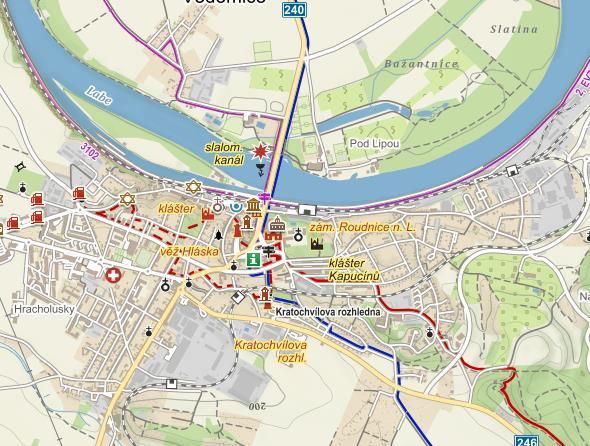 Profil monitoringu: Labská stezka Roudnice nad Labem Labská stezka Roudnice n. L. Labská stezka Labská stezka je cyklistickou trasou podél toku Labe měřící 1 270 km.