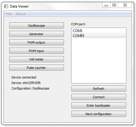 Voltmetr, nebo PWM output +