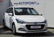 207 Kč + DPH Hyundai i20 1,2 i Family+, RV 2015, 52.750 km, 55 kw, pal. poč., klima, el. okna, el.