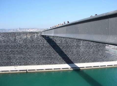MuCEM (Musée des Civilisations de l'europe et de la Méditerranée).