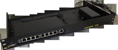 Switchy PoE pro IP kamer RACK 19 s napájecím zdrojem Série RS 230VAC RJ-45 DMI Ukázka produktu: RS94 Kamery IP PoE Data + Power (48VDC) RJ-45 LAN 10/100 Mbps K1 PoE K2 PoE K3 PoE K4 PoE LAN 10/100