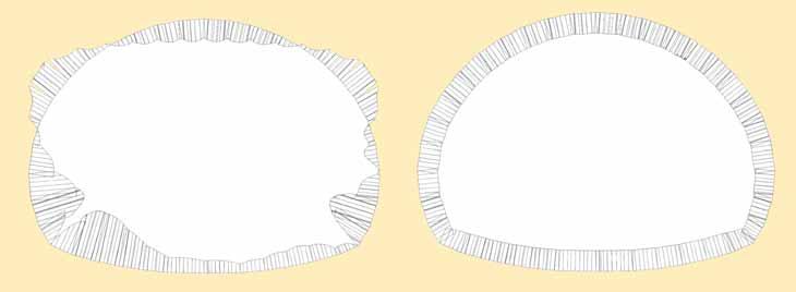 Interakční diagram tloušťka 600 mm Interactive diagram thickness of 600mm Beton Concrete: Ocel Steel Obr. 6 Interakční diagram průřezu tl. 600 mm Fig.