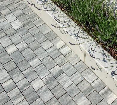 parkovanie) namiesto 24,90 za m 2 EUR16,75 MODERN LINE CADEA & CADEA VG4 CADEA & CADEA VG4 z 3 rôznych triedených veľkostí kameňa, šírka pásu 30 cm.
