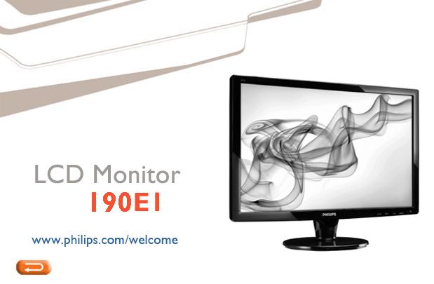 e-manual Elektronická uživatelská příručka k monitoru LCD Philips file:///d