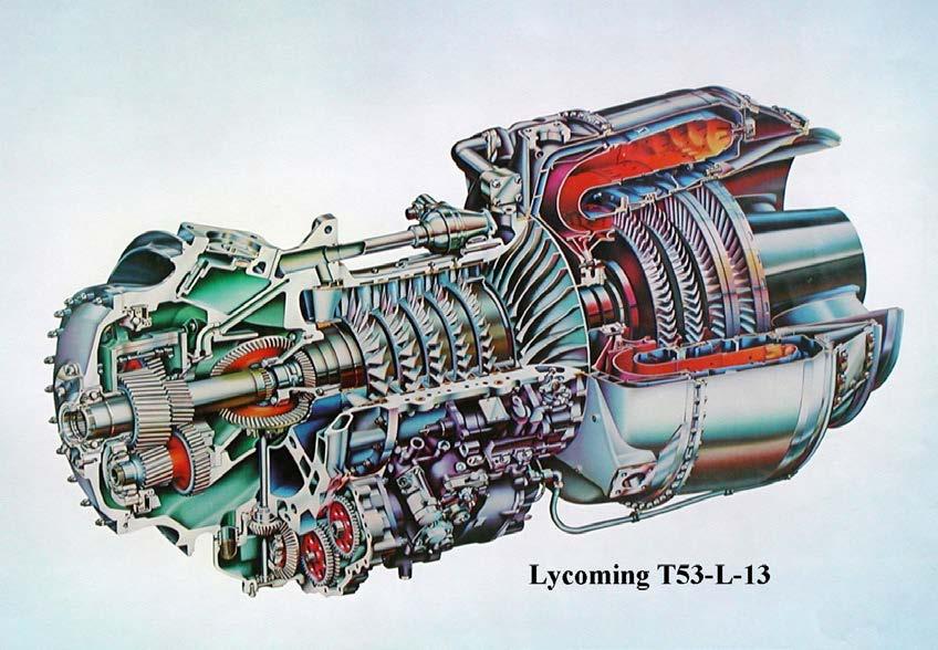 2.2. HONEYWELL 2.2.1. HONEYWELL T53/T55 (LYCOMING) Turbo-hřídelový motor vyvinut firmou Lycoming (dnes Honeywell), který byl uveden do provozu roku 1950.