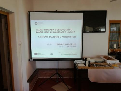 Hlavními tématy valné hromady byla diskuse nad: Informacemi o projektu CSS, Dotazníkem spokojenosti, Výší členských příspěvků na rok 2018, na roky 2019-2021, Rozpočtovými dokumenty Plánem činnosti na