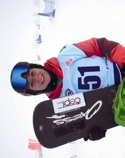 Martina Poštová foto: Václav Bešta Boží Dar přivítal 45.
