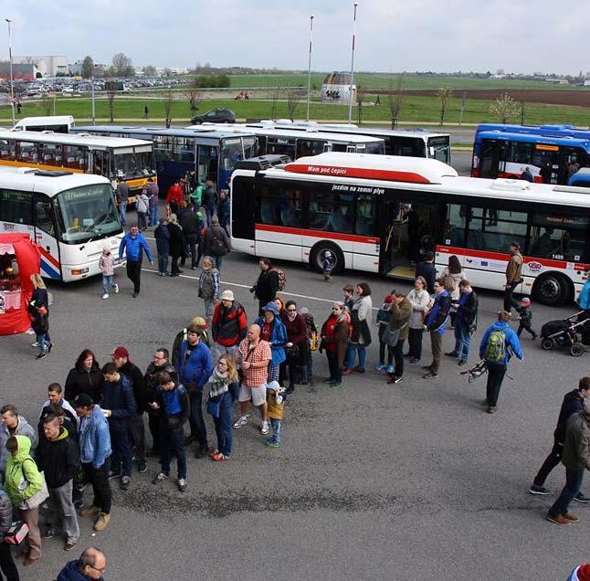 Autobusový den v Letňanech Sobota 14.