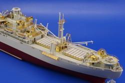 53014 DGzRS H.Marwede 1/72 53013 DGzRS H.Marwede heliport 1/72 Třetí sadou na loď je set na Liberty ship od Trumpeteru v 1/350.