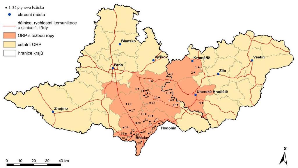 8 LOŽISKA ZEMNÍHO PLYNU Tab. 3: Ložisk