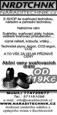 Cena 7-10 Kč/km. Tel.: 732 870 969. K2015/778 Nabízím občasné hlídání dětí (od 5 let). UH a okolí. Tel.: 723 793 323 K2015/766 Zhotovíme kamenné zdivo, obklady, dlažby, krby, venkovní i vnitřní.