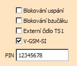 1.3.10 Uživatelské heslo Zde změníte přednastavené heslo 12345678 na nějaké jiné. Heslo musí být osmimístné a pokud ho zapomenete, není možné se již přihlásit. 1.3.11 Debug Povolením vlastnosti