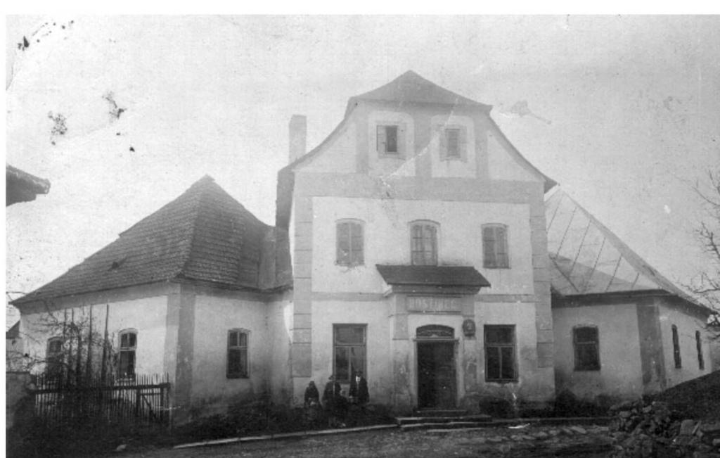 panského hostince z přelomu 19. a 20.