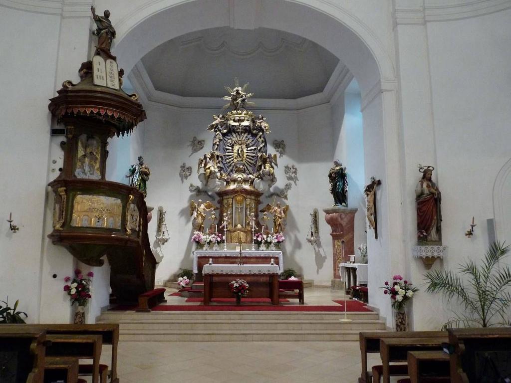 Podoba kostela v roce 2009.