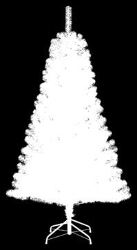 299,-** 15 Vánoční stromek, V: 155cm 15 VÁNOČNÍ STROMEK, vč. 100 LED, plast, V: 155cm 1.