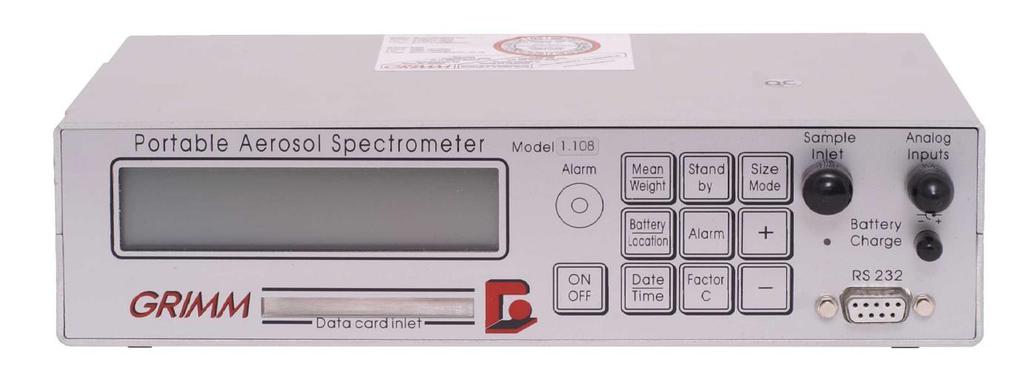 Obr. 15: Manual Dust Monitor Grimm 1.109 [23] Dust Monitor 1.