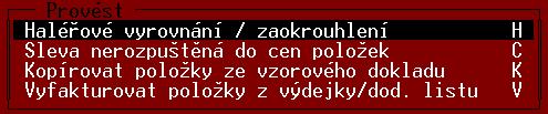 Fakturování výdejky a dodacího listu Postup Pro případ, že je potřeba vystavit zákazníkovi nejprve dodací list, nebo výdejku a teprve dodatečně tuto dodávku fakturovat existuje v programu TRIFID