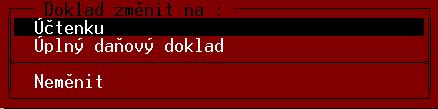 Prodejky evidence maximální doby uskladnění, rezervace zboží a uvolňování rezervací, haléřové vyrovnání (zaokrouhlování), přepisování výsledného součtu, uložení dokladu, tisk dokladu s možností