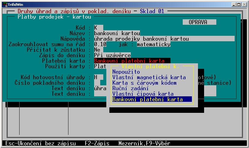 Při použití terminálu ČSOB musí složka s programem obsahovat knihovny Term_lib.