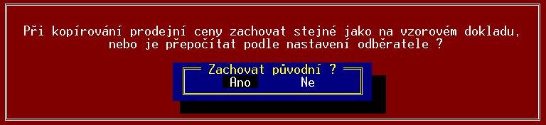 TRIFID 2018 STANDARD Uživatelská příručka Sazby k dispozici Sleva u odběratele Přepínání cen Sčítání položek Výdej položky do záporu Kopírování položek Ve všech třech případech mohou být k dispozici