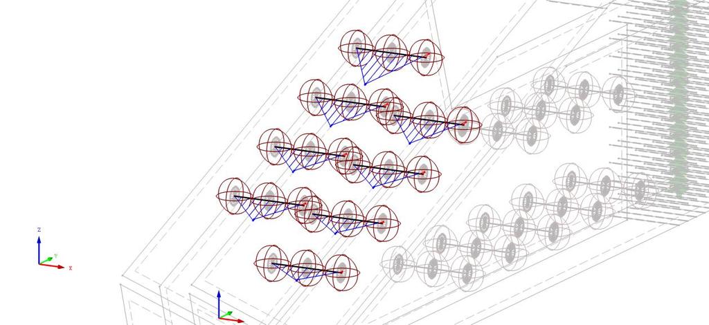 2 - Výpočet vnitřních sil programem RFEM Deskový model: ZS 1 tloušťka dřevěných desek: tloušťka plechu: svorníky: zatížení: 75 mm 10 mm 8.