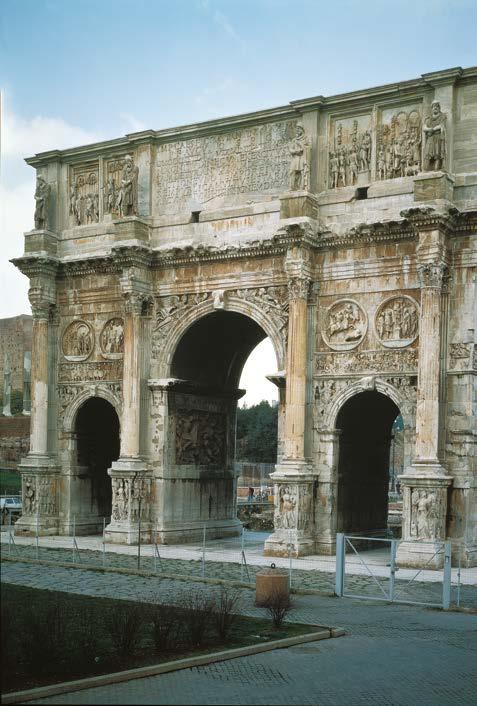 + Klasické období > Starověký Řím Monumentalita Architektura byla v římské říši jak na kolonizovaných územích, tak v samotném Římě důležitým ukazatelem moci a prestiže.