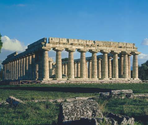 Héřin chrám, Paestum, Itálie, polovina 6. století př. Kr.