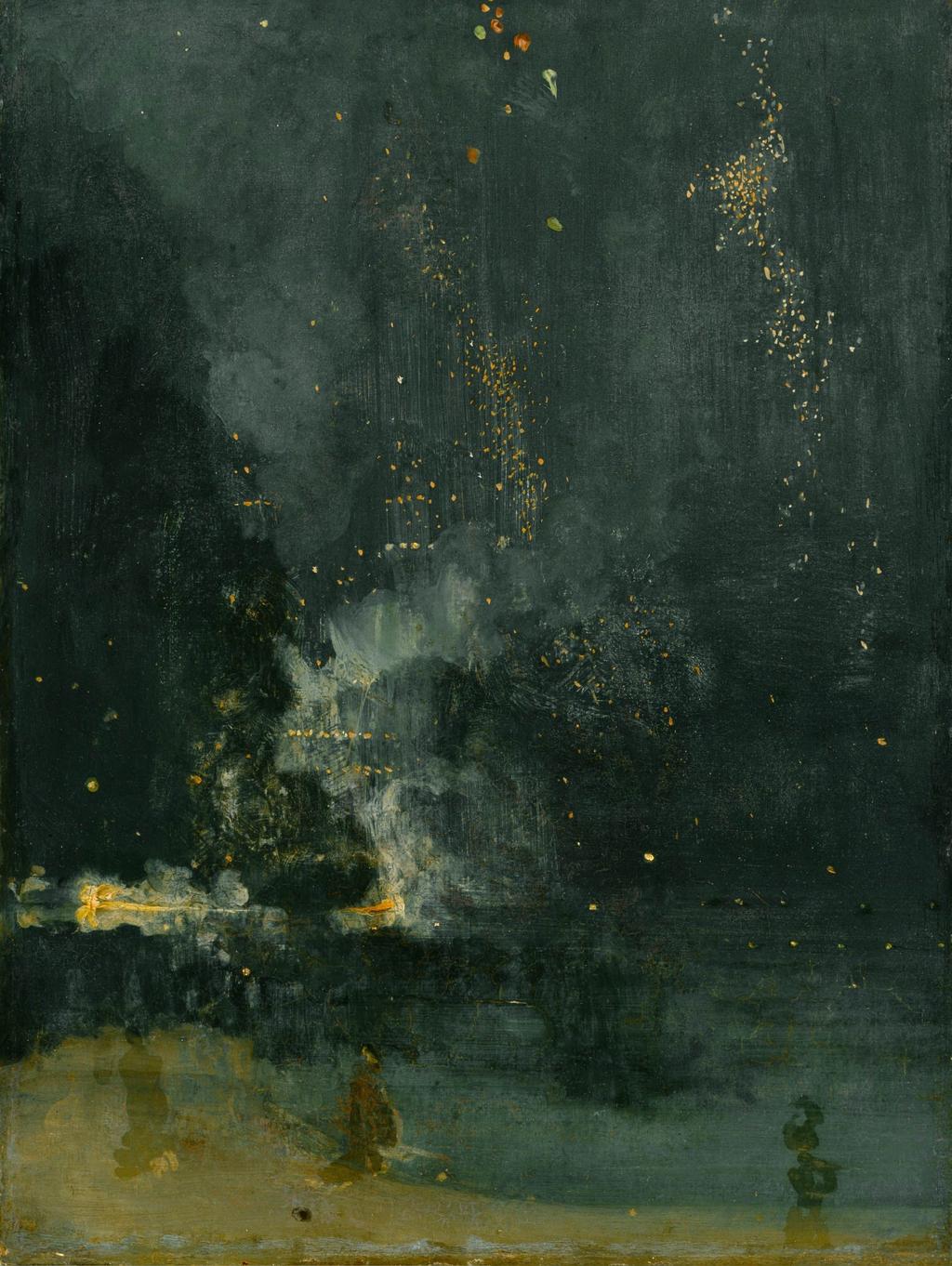McNeill Whistler: Nokturno v černé