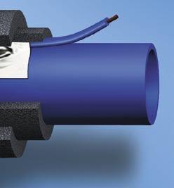 Program příslušenství Uponor pro předizolované potrubní systémy Kabel na ochranu před mrazem a vyhřívací pás Kabel na ochranu před mrazem FS-A-2X Se samoregulačním ochranným kabelem proti zamrznutí