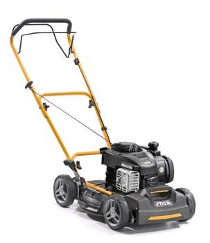 16 490 Kč COLLECTOR 46 B Malá a lehká benzínová sekačka s jednoduchou obsluhou. Má záběr 45 cm, motor Briggs & Stratton o max.