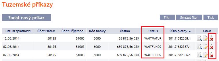 pokračujte k autorizaci Tuzemského příkazu tlačítkem Pokračovat. Autorizaci proveďte dle nastavených Oprávnění postup je uveden v části I. Uživatelské příručky. 4.1.2.