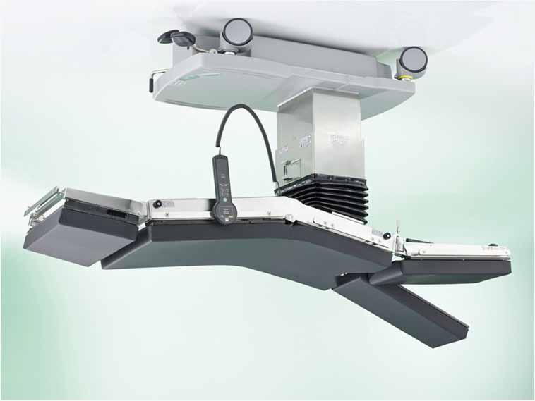 OPX MOBILIS Univerzální operační stůl pro operační sály a ambulance Spolehlivost a flexibilita Univerzální, mobilní operační stůl, který lze použít pro krátké ambulantní zákroky, ale i pro delší