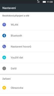 16 z 40 Zap./Vyp. internetu v ČR ikonu Nastavení. Vyberete možnost Využití dat. 3. Přepnete se na záložku Mobilní. 4. Internet zapnete/vypnete stisknutím vypínače na konci řádku Mobilní data.