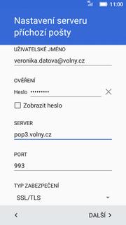 24 z 40 volny.cz obrazovce rozkliknete složku Google. Stisknete ikonu Gmail. 3. Vyberete možnost Přidat e-mailovou adresu. 4. Zvolíte Osobní (IMAP/POP).