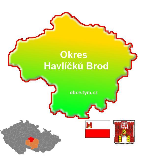 3.1 Charakteristika SO ORP Havlíčkův Brod Okres Havlíčkův Brod se nachází v severní části kraje Vysočina a sousedí na severovýchodě s okresem Chrudim (Pardubický kraj), okres Ţďár nad Sázavou a