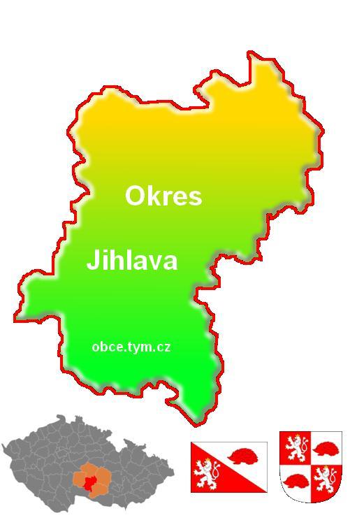 3.2 Charakteristika SO ORP Jihlava Území okresu se nachází v centrální části Českomoravské vrchoviny, a sousedí s okresy Pelhřimov, Havlíčkův Brod, Ţďár nad Sázavou, Třebíč a s jihočeským okresem