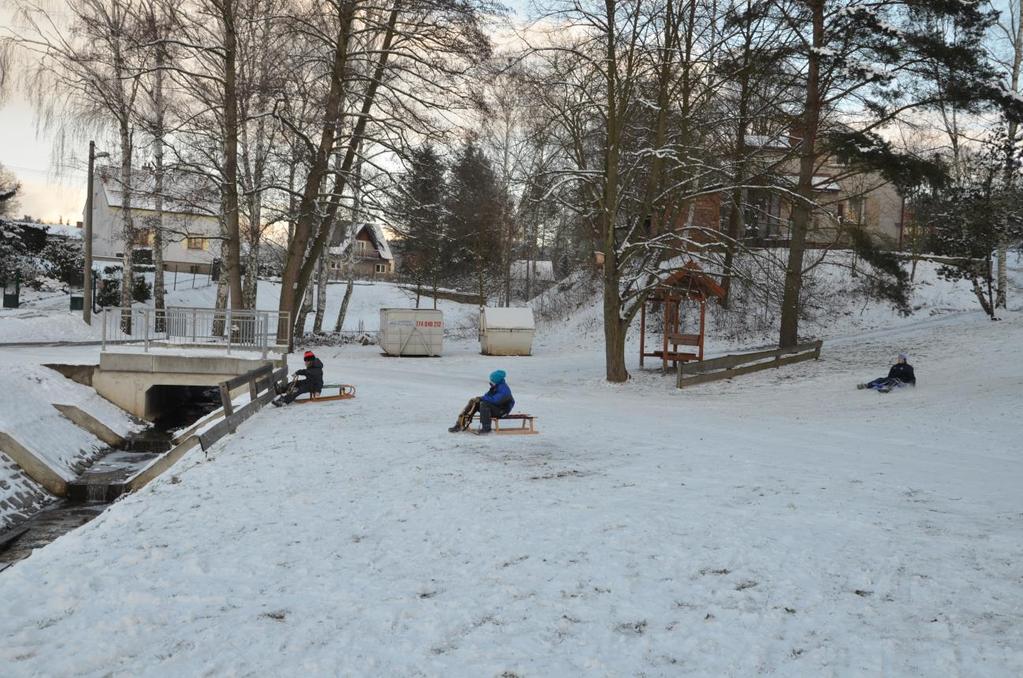 sněhu, začalo