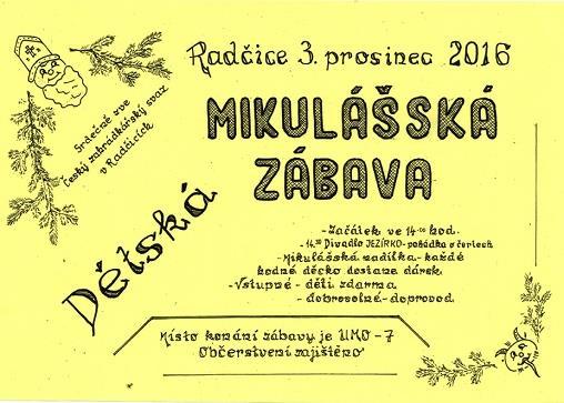 Radčicích uspořádali